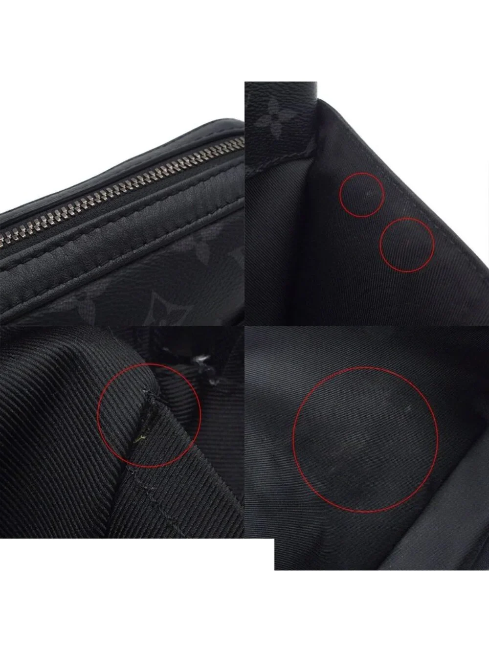Louis Vuitton Trio Messenger Black Monogram Eclipse Shoulder Bag